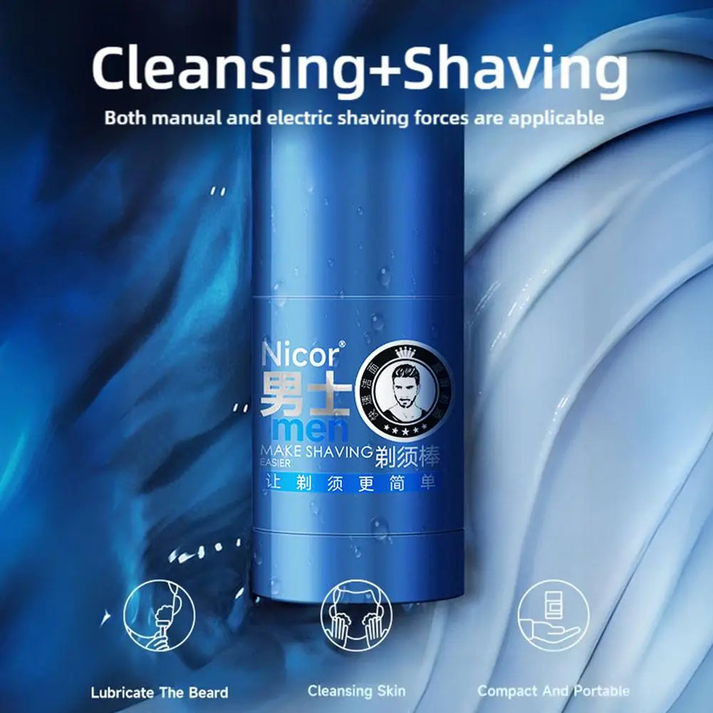 Mint Scent Men's Shaving Cream Foam Stick