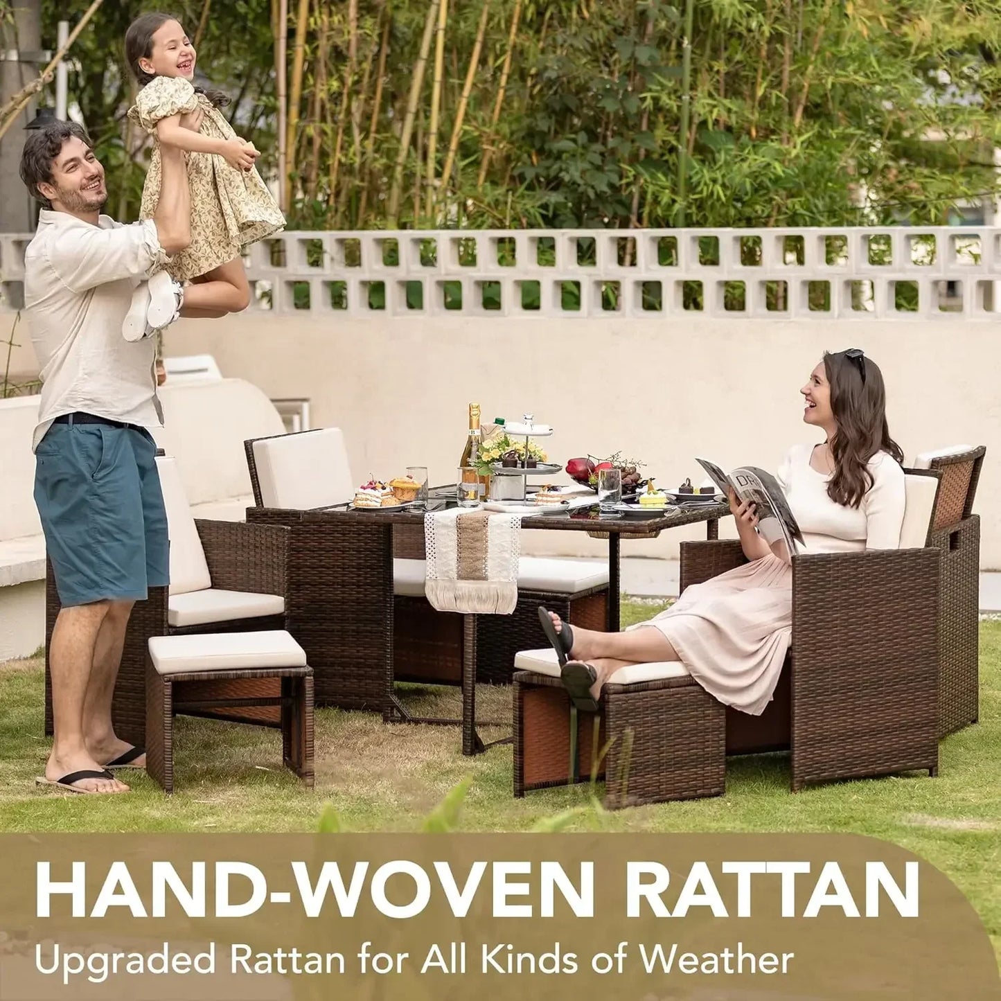 9 Piece Patio Dining Set