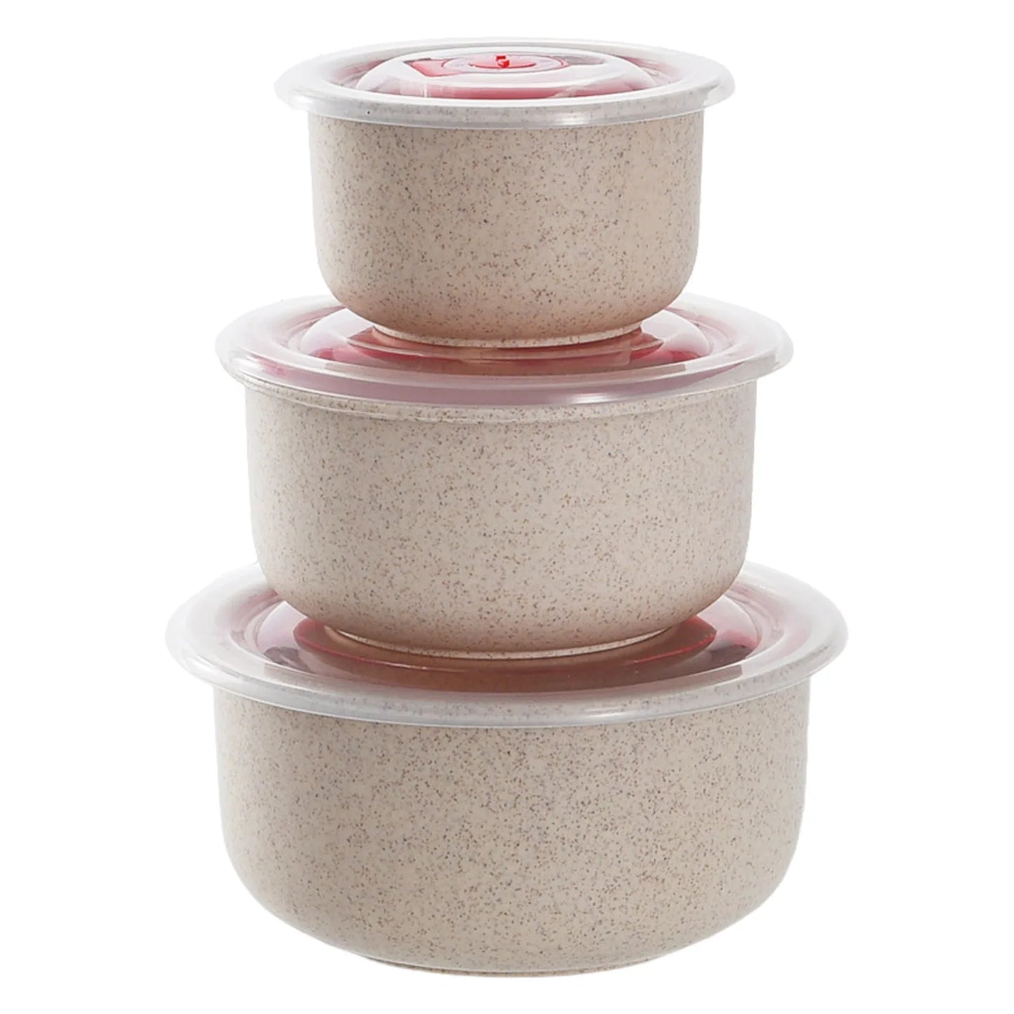 3pcs Lunch Box set Food Storage Containers with Lids Microwave Storage Containers for Storing Fruits Vegetables
