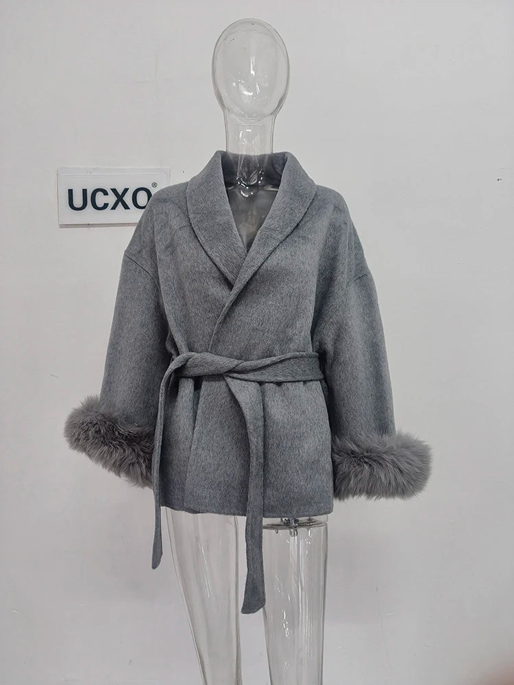 Elegant Lady Overcoat