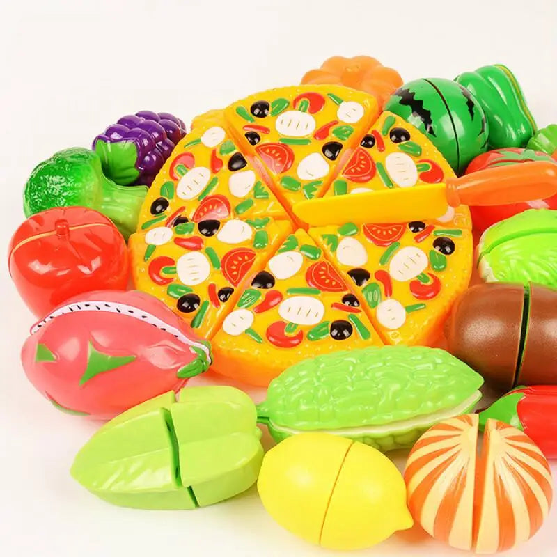 Kitchen Fun Cutting Fruits and Vegetables Food Play House