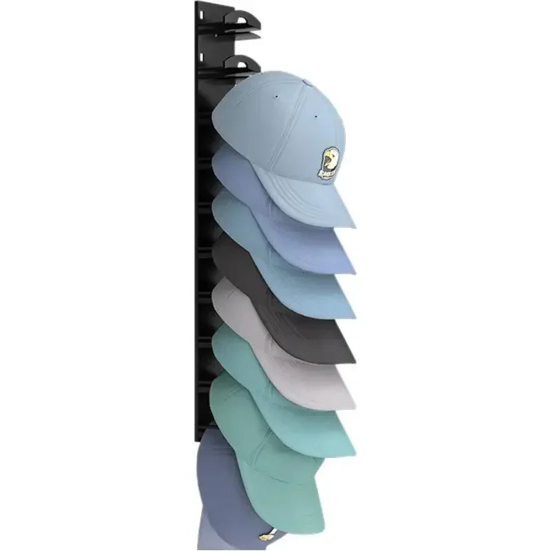 10 Grids Wall Mounted Cap Rack Hat Holder