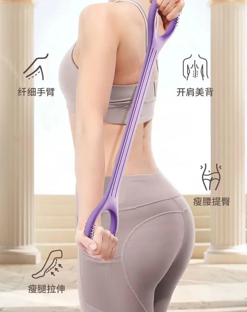 Yoga Stretcher Plastic Tension Rope