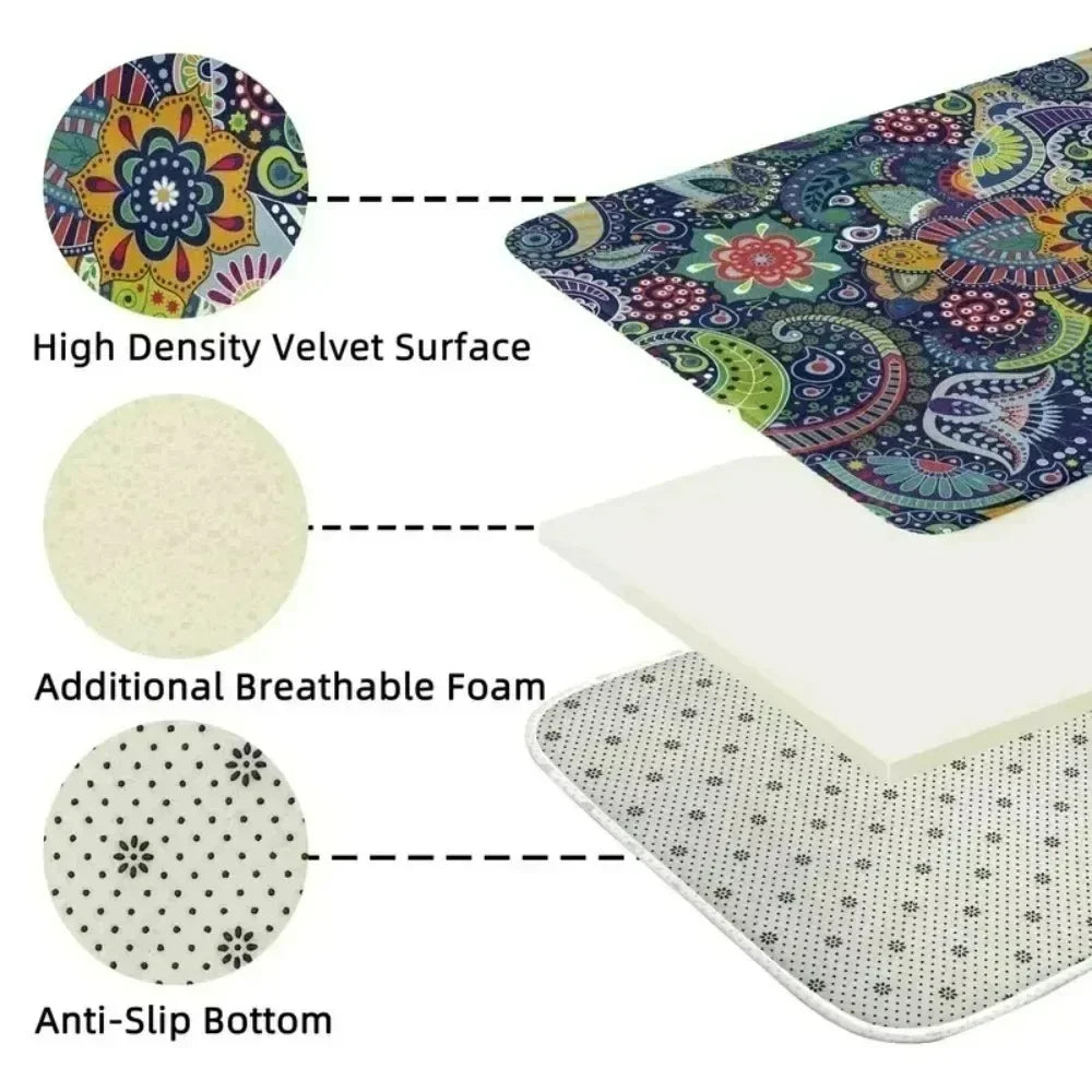Playful Interactive Traffic Play Mat Non-Slip Learning Rug for Kids Room or Play Area – Compatible with Toy Cars, Home Decor