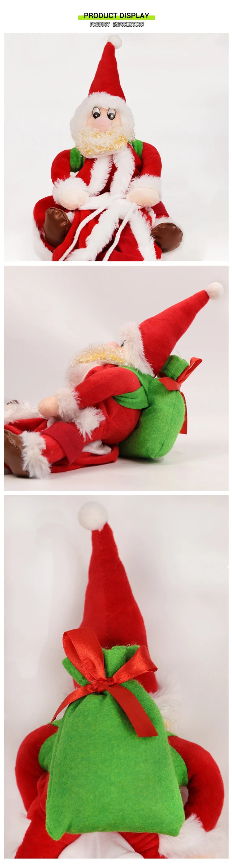 Dog Costume Christmas Dog Clothes Funny Riding Santa Suit for Small Medium Large Dogs Holiday New Year Puppy Gift Clothing Coat