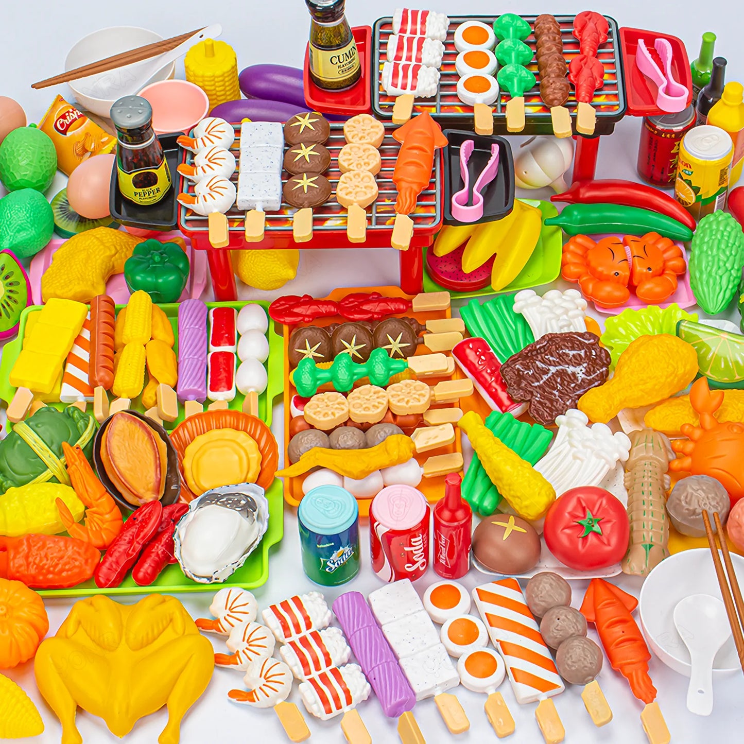 Kitchen Pretend Play Toys Barbecue Set
