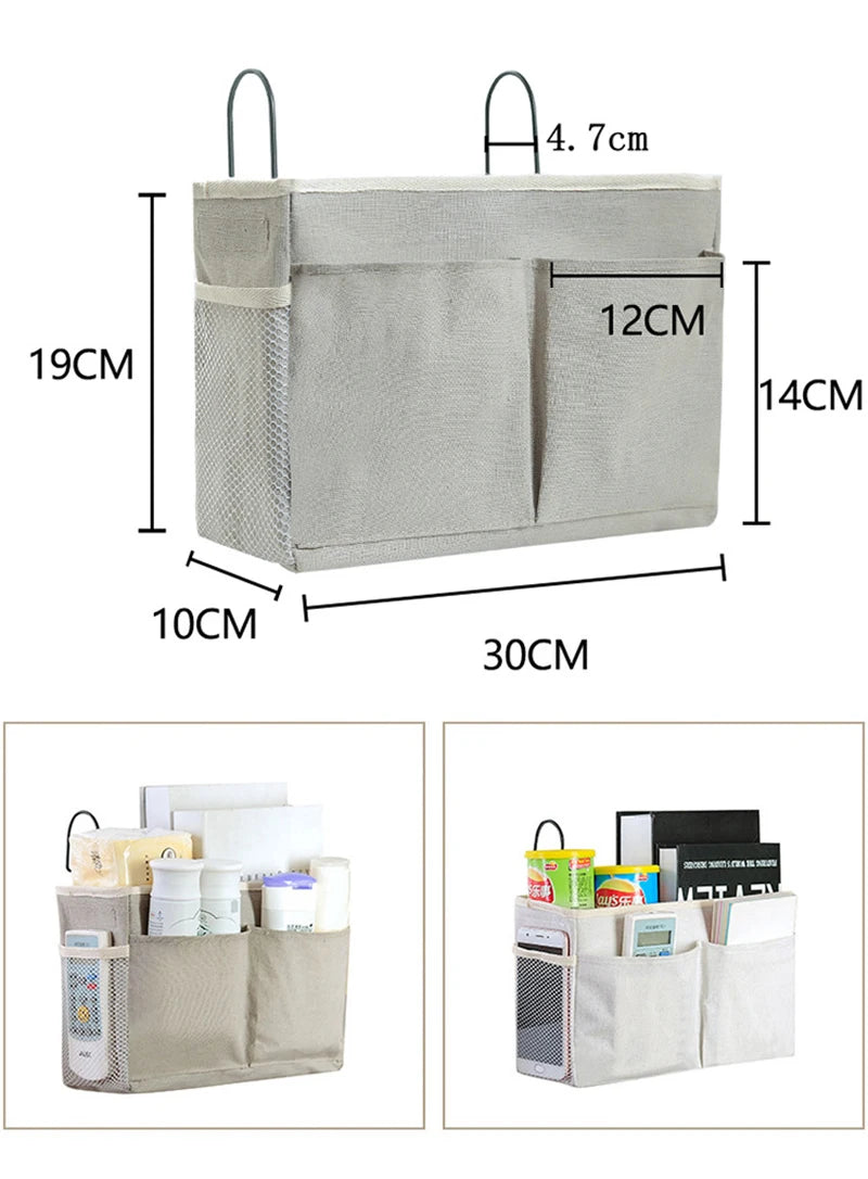 Portable Baby Care Essentials Hanging Organisers Crib Storage Cradle Baby Crib Organizer Diaper Bag Baby Bed Accessories