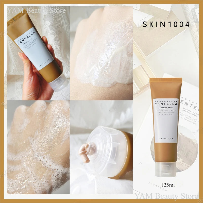 Korean Centella Face Wash Foam Cleanser Skin Care Set