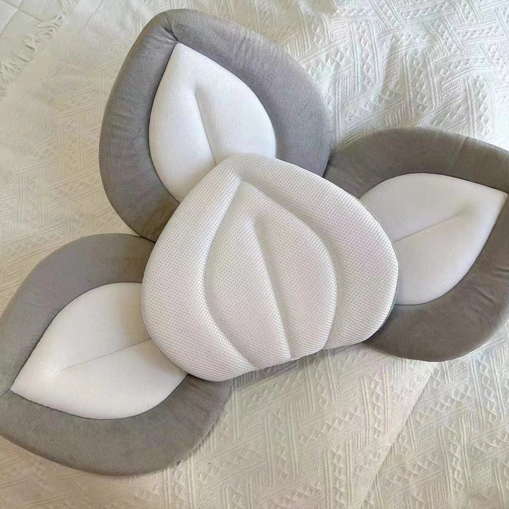 Blooming Bath Lotus Baby Bath Seat For Babys Bathing Comfort Baby Sink Bathtub Mat Not Easily Deformed Cushion Safe Flower Seat