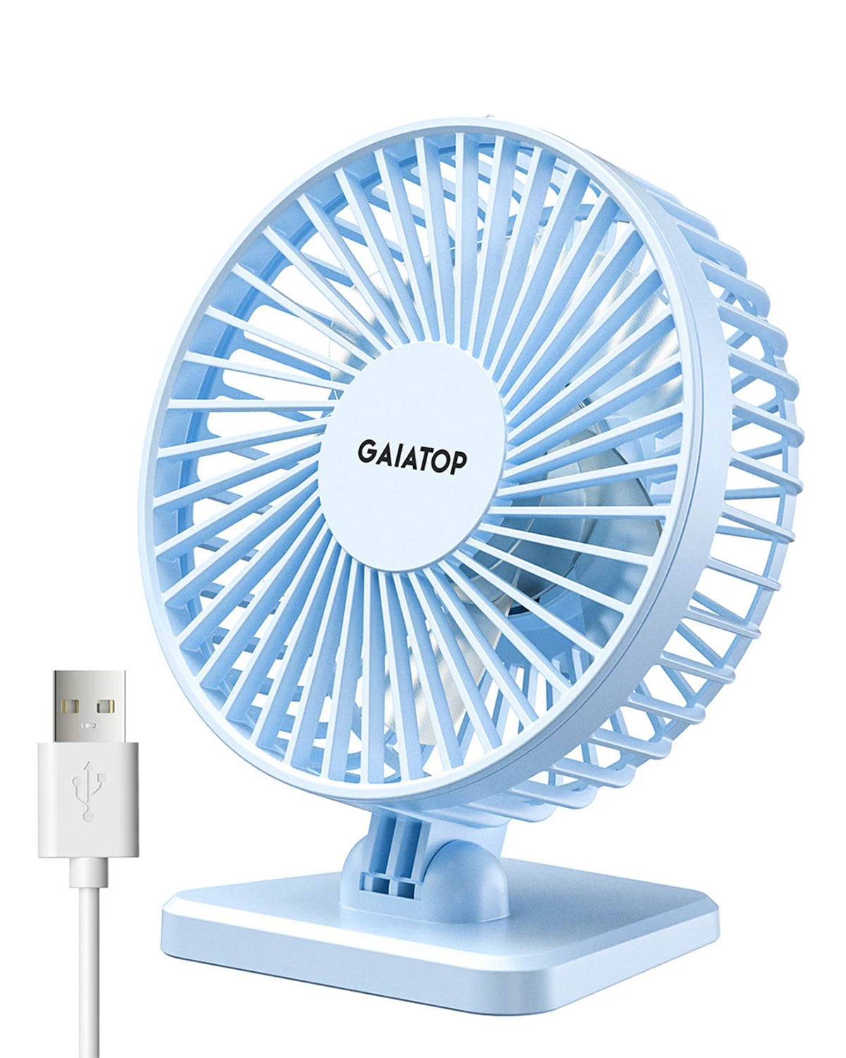 GAIATOP Mini USB Desktop Portable Fan