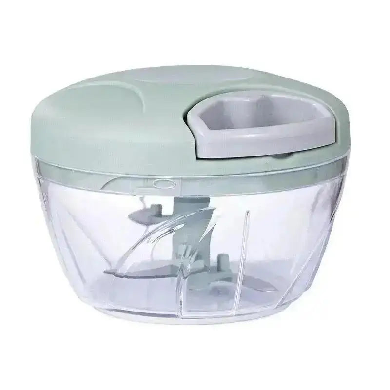 900/500ML Garlic Chopper Manual Rotate Vegetable Cutter Choppers Slicer Fruit Garlic Crusher Kitchen Gadget Blenders Meat Grinder