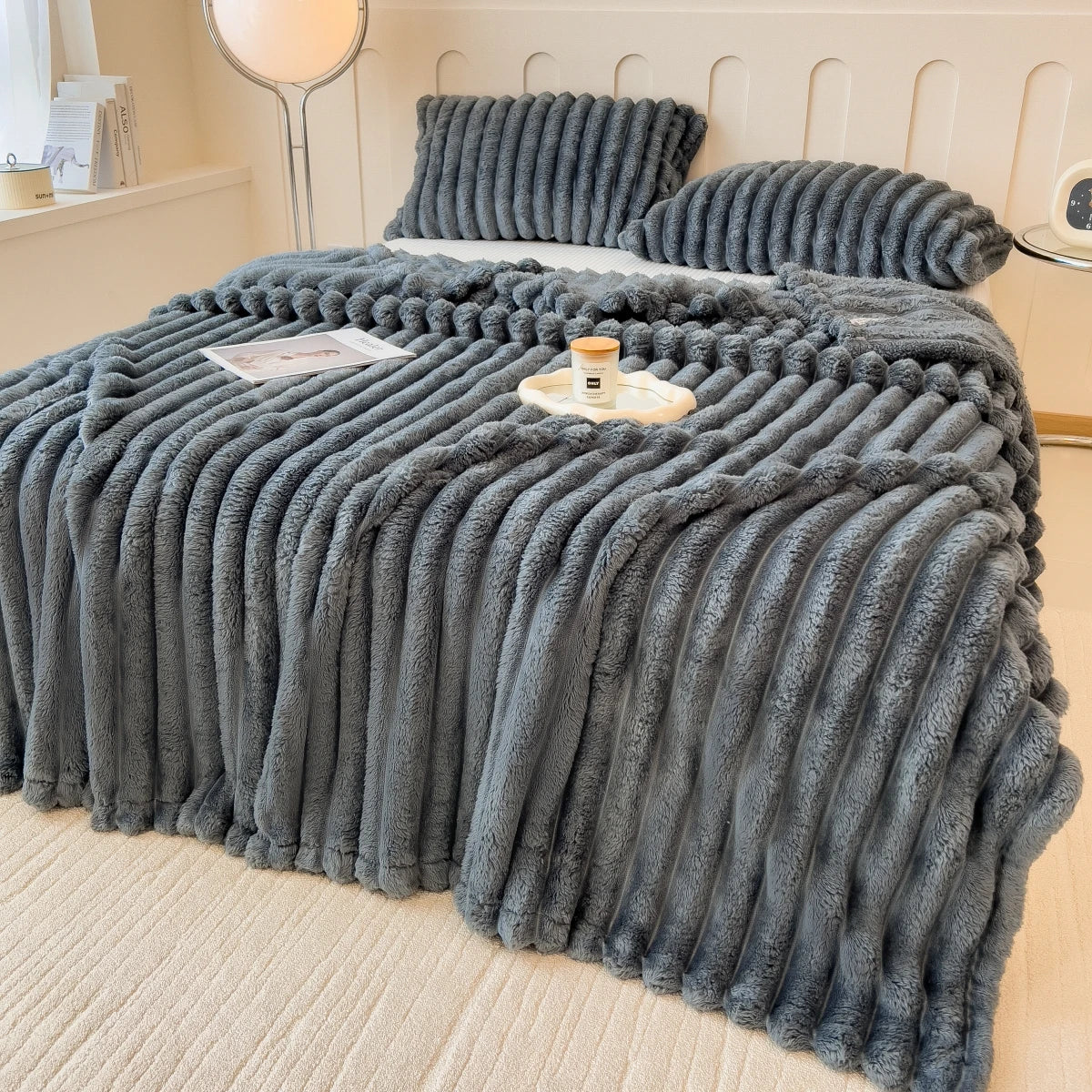 Striped Multi-functional Blanket