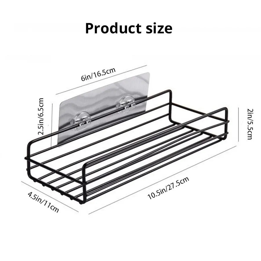 Bathroom Metal Shelves No-Drill Bathroom Organiser Cleaning Supplies Organiser Kitchen Supplies Storage Bathroom Accessories