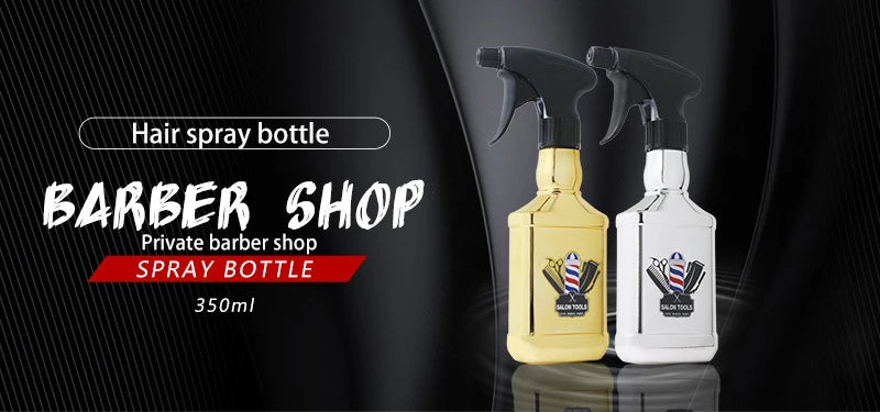 300ML Electroplating Barber Water Spray Bottle