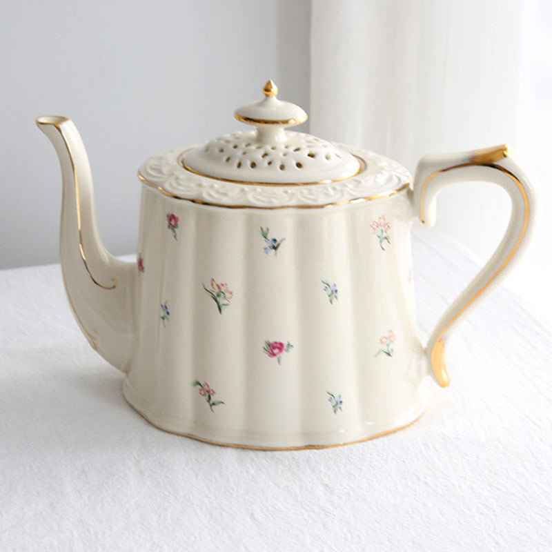 European Retro Coffee Cup & Saucer Set