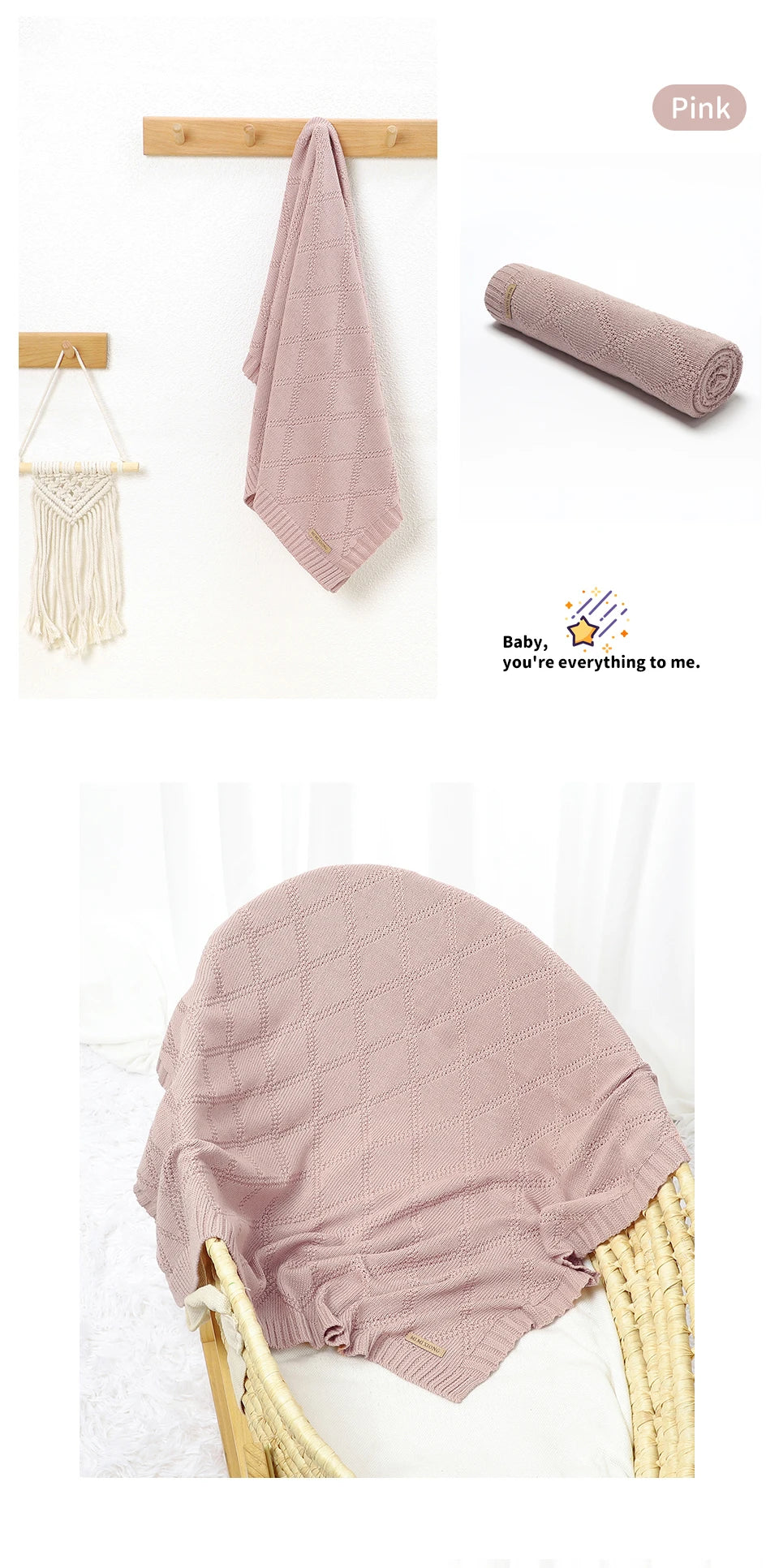 Baby Blankets Newborn Infant Boys Girls Cotton Stroller Nursery Swaddle Wrap Cover Quilts 90*70cm Toddler Outdoor Throw Play Mat