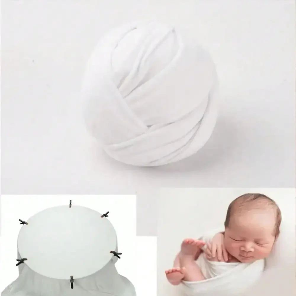 Newborn Photography Backdrop Blanket Wrap Set Soft Fabrics Shoot Studio Accessories Baby Posing Frame Blankets Wraps Fotografia