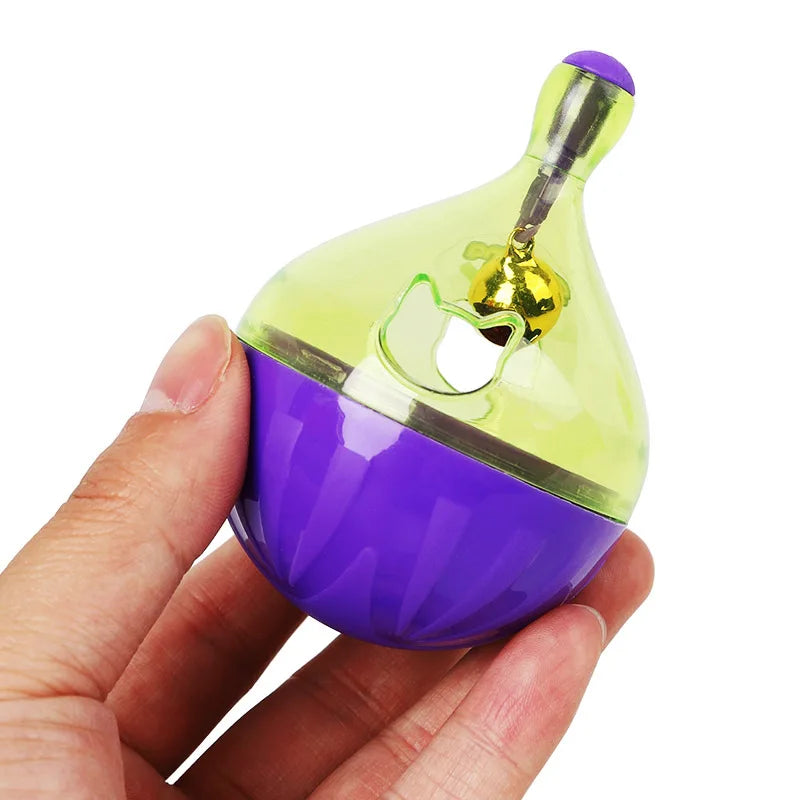 Pet Fun Feeding Toy – Interactive Cat & Dog Tumbler Feeder for Puppies and Kittens, Exercise and Treat Dispenser