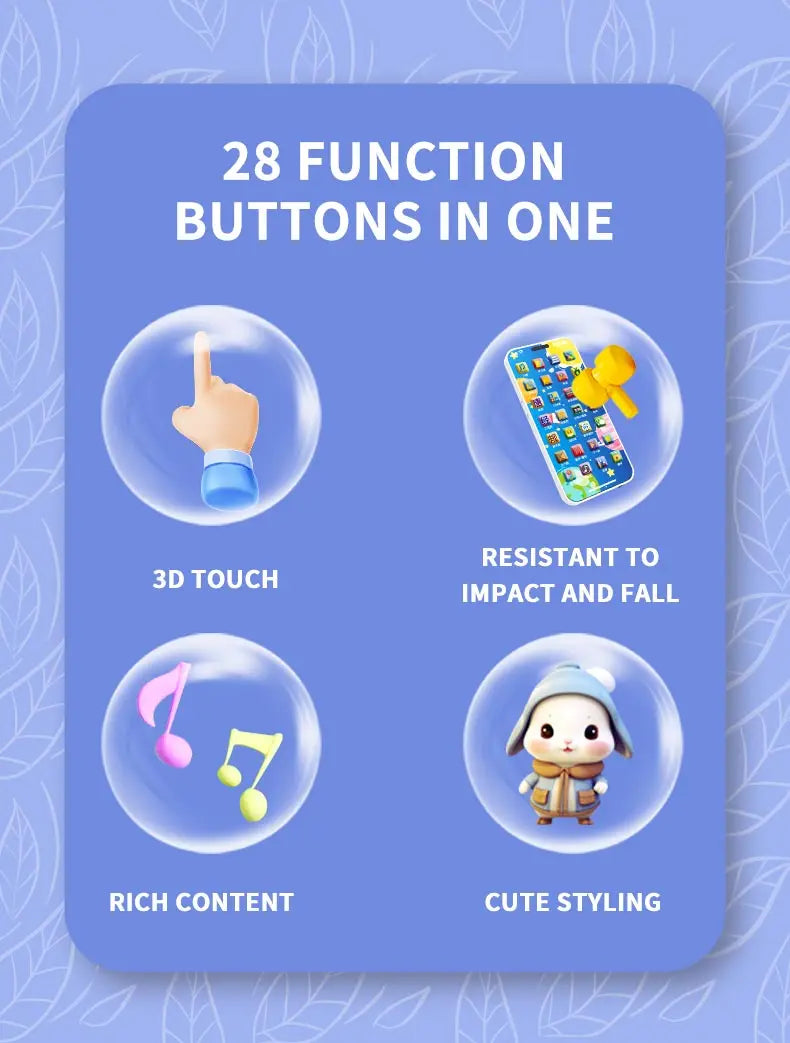 Educational Baby Music Phone Toy