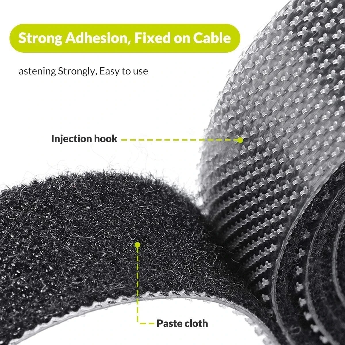 1/5M Cable Organizer Cable Management Wire Winder Tape