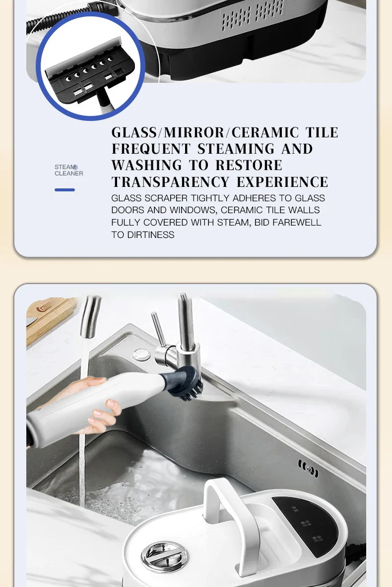220V Handheld High Pressure Steam Cleaner 2500W