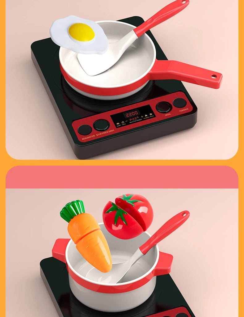 Kitchen Toys Cutting Fruit And Vegetable Food Kits