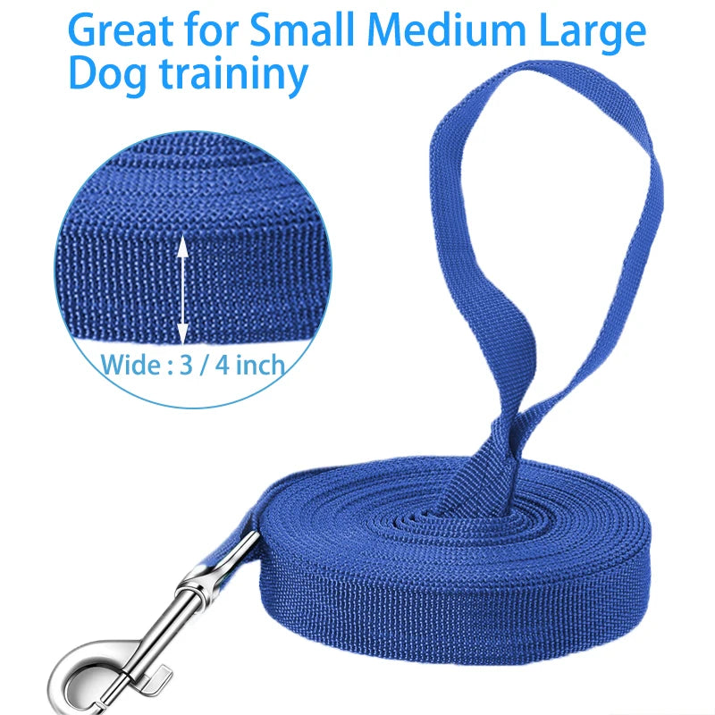 Nylon Dog Training Leash – Walking Traction Rope for Small to Large Dogs, Available in 1.5M to 10M