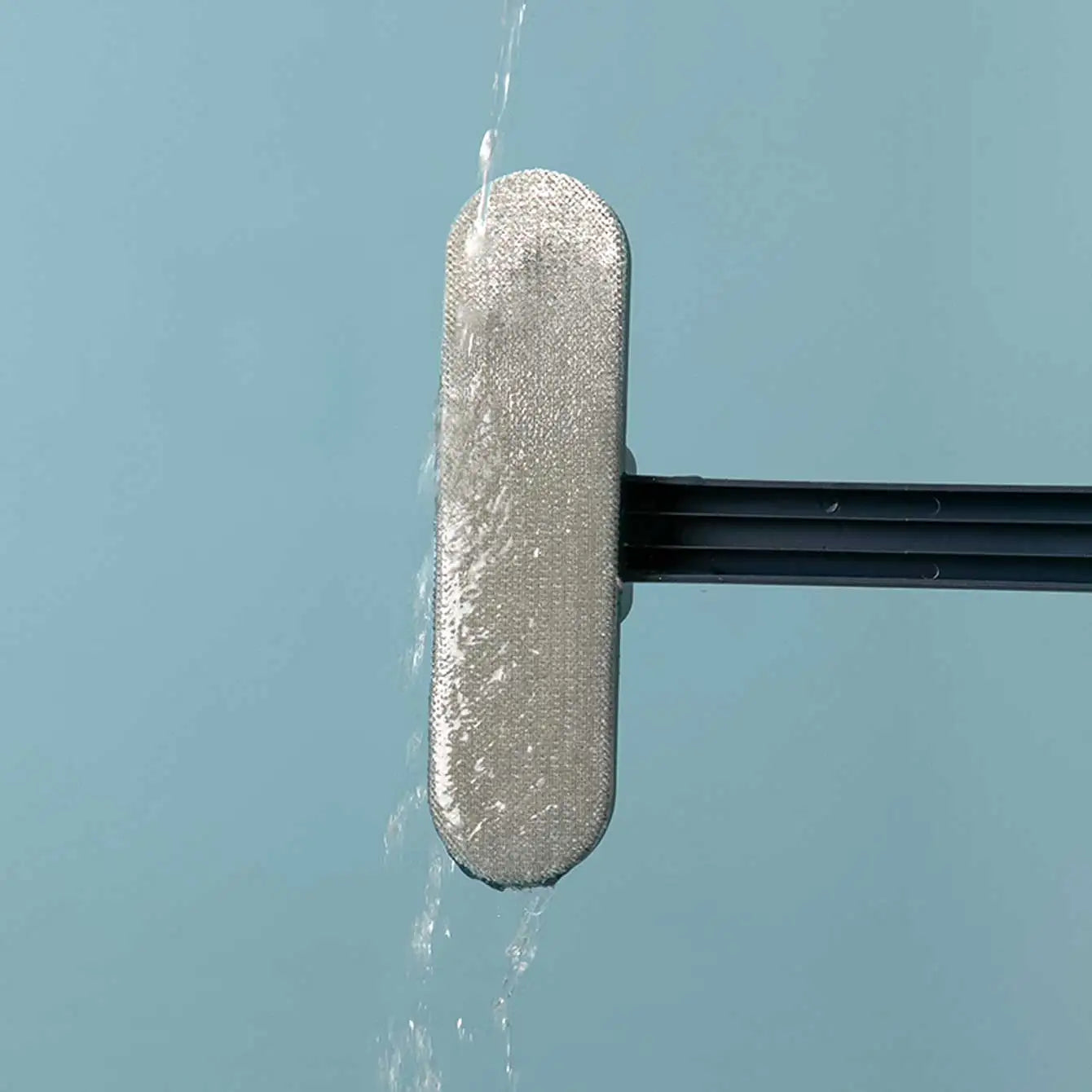 1 multifunctional long handled window brush, wet and dry dual-use cleaning brush