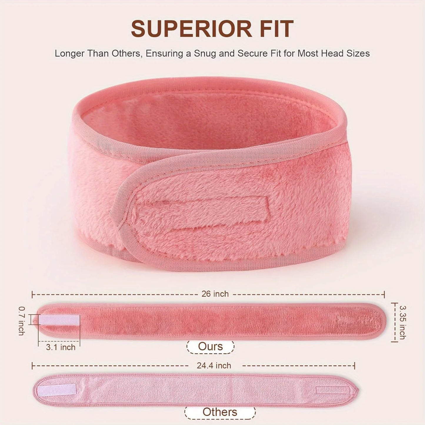 Adjustable Make Up Headbands