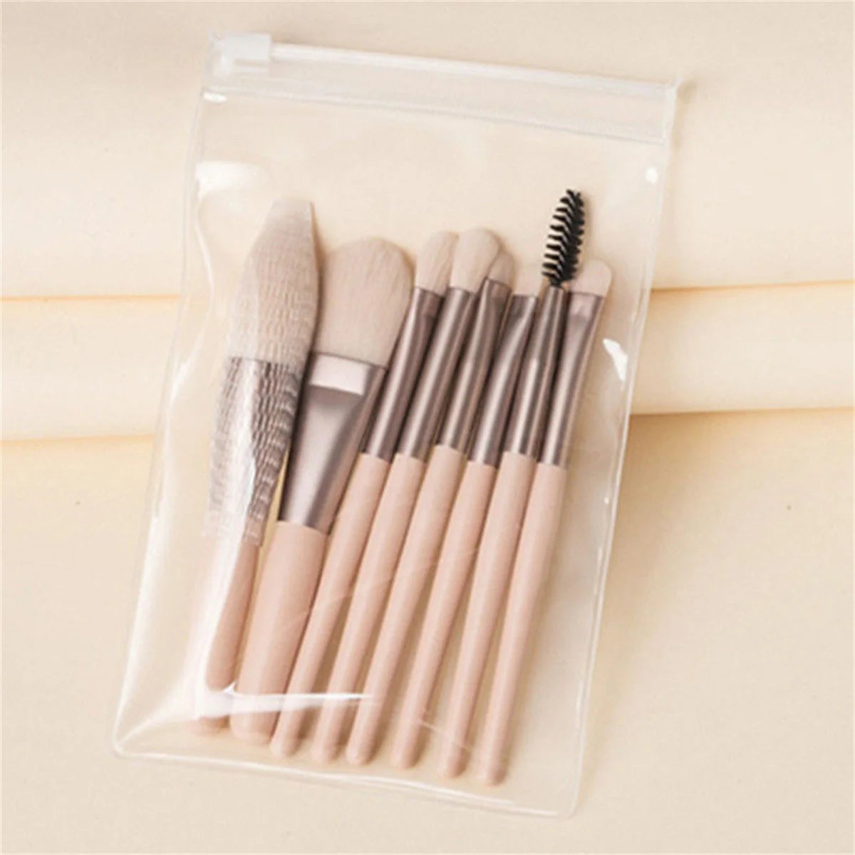 8Pcs Soft Fluffy Makeup Brush Set
