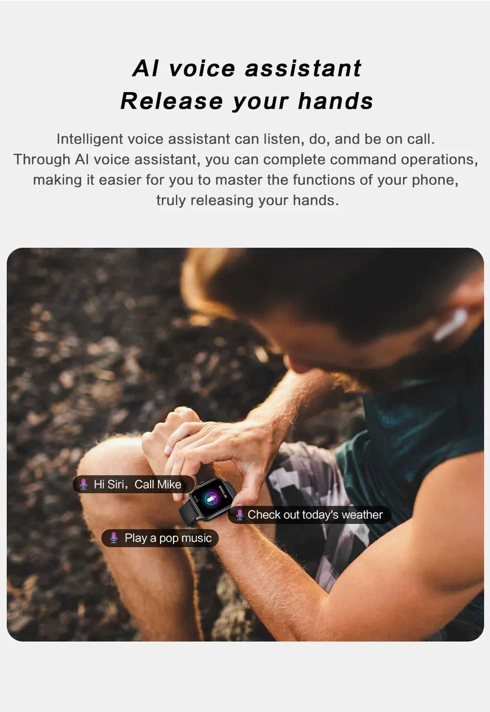 2025 Smart Watch Women 2.01" Full Touch Screen Heart Rate Tracker Bluetooth Call Waterproof Sport Smartwatch Men for Android IOS