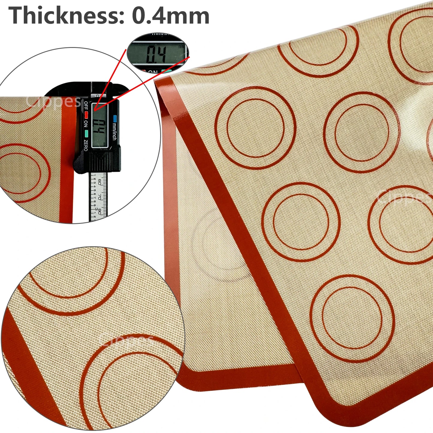 1pc Silicone Oven Baking Mat