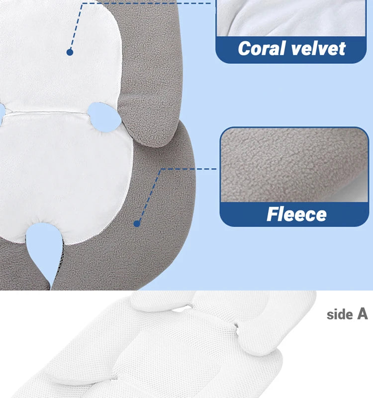 Baby Stroller Seat Pad  Multifunctional Universal Double Sided Baby Car Seat Cushion Kids Cart Mattress Mat Stroller Accessories