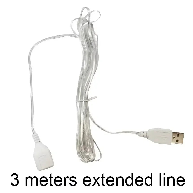 Creative 3D Acrylic Night Light USB Operated Bedroom Bedside LED Table Lamp Ornaments Christmas Holiday Birthday Event Gift