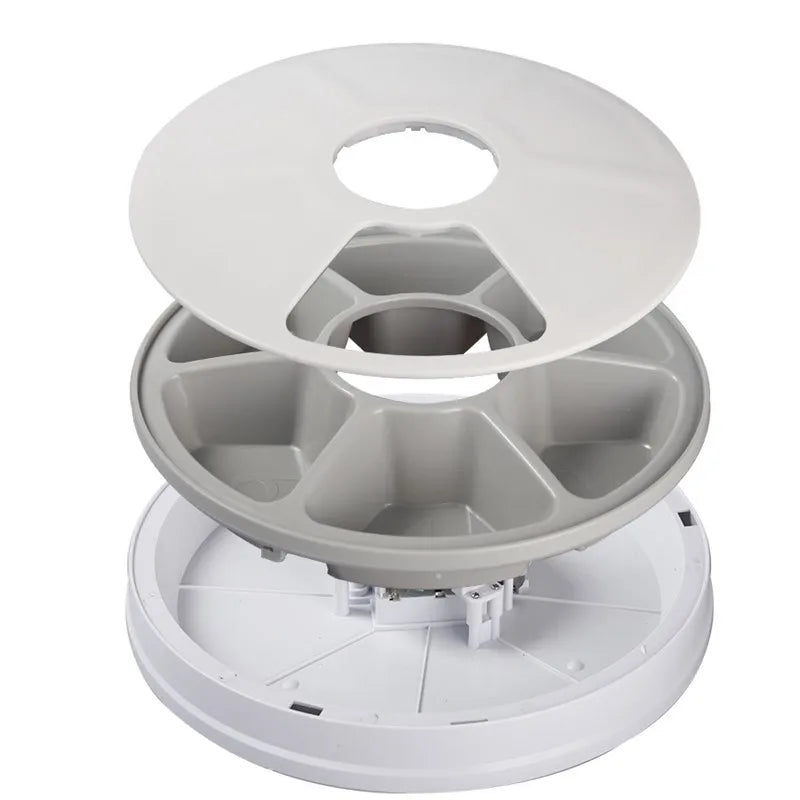 Automatic Pet Feeder with Timer & Voice Recorder – Portion Control Food Dispenser for Dogs & Cats
