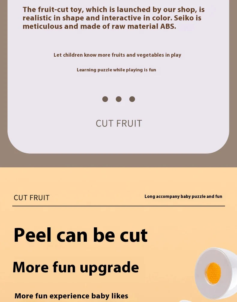 DIY Fruit Cutting  Fruits And Vegetables Toys