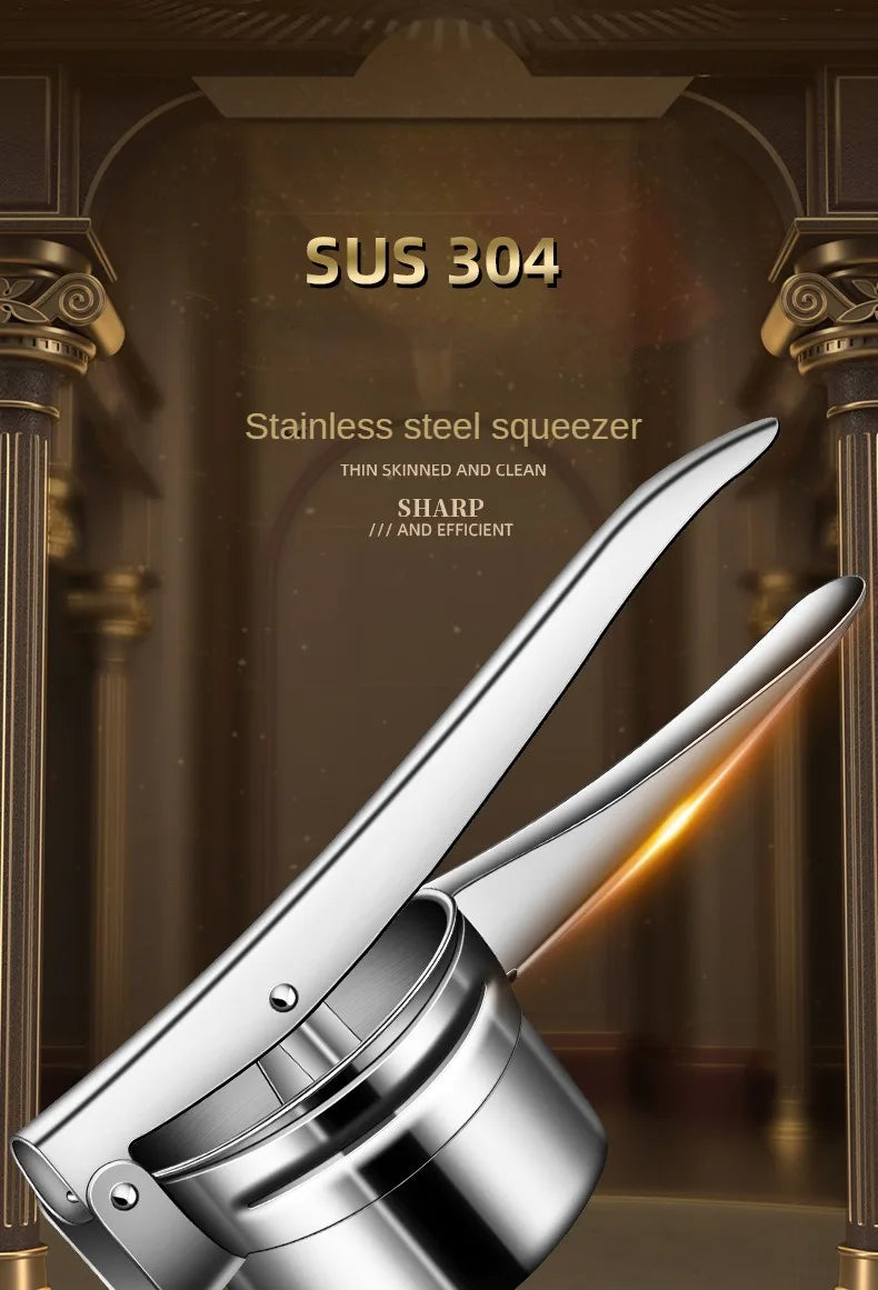 Manual Juicer Squeezer 304 Stainless Steel Large Lemon Clip Orange Pomegranate Juice Potato Garlic Paste Squeeze Water