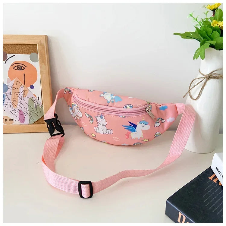 Kids & Adults Sport Bum Bag, Travel Crossbody Waist Bag