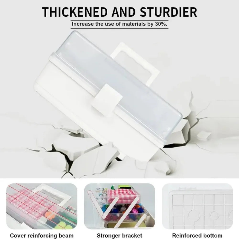 2/3 Layers Large Capacity Foldable Storage Box