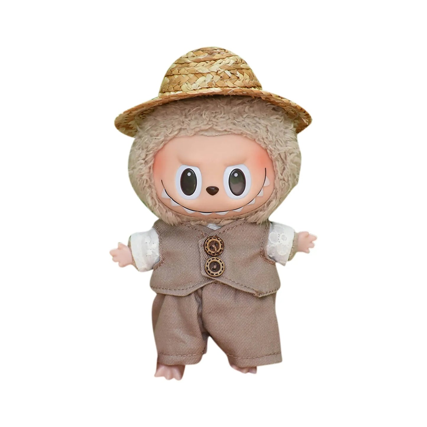 22 Styles 17cm Cute Set Labubu Doll Clothes Outfit Accessories Doll Clothing Kid Toy Girl Gift