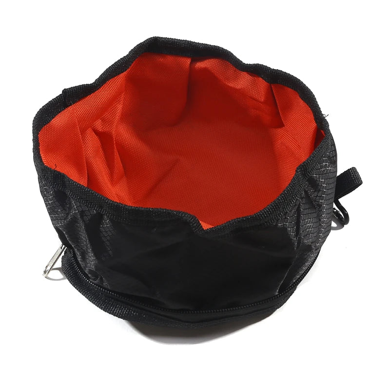 Portable Collapsible Pet Water Food Feeder Bowl