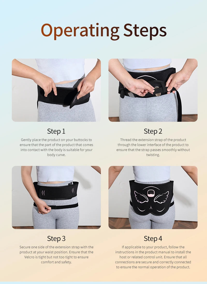 Electric EMS Hip & Buttock Muscle Stimulator