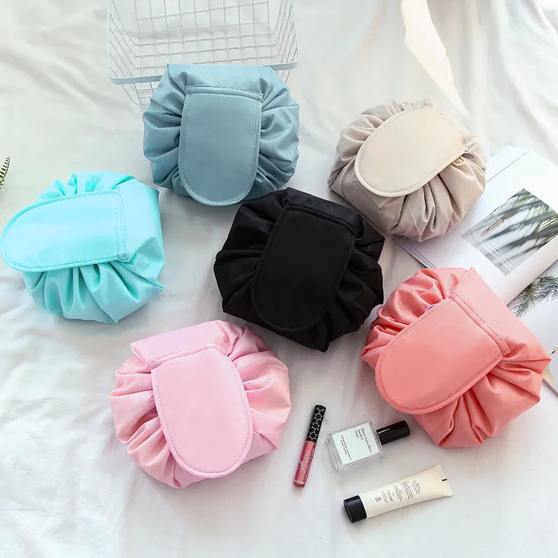 Women Drawstring Travel Storage Cosmetic Bag