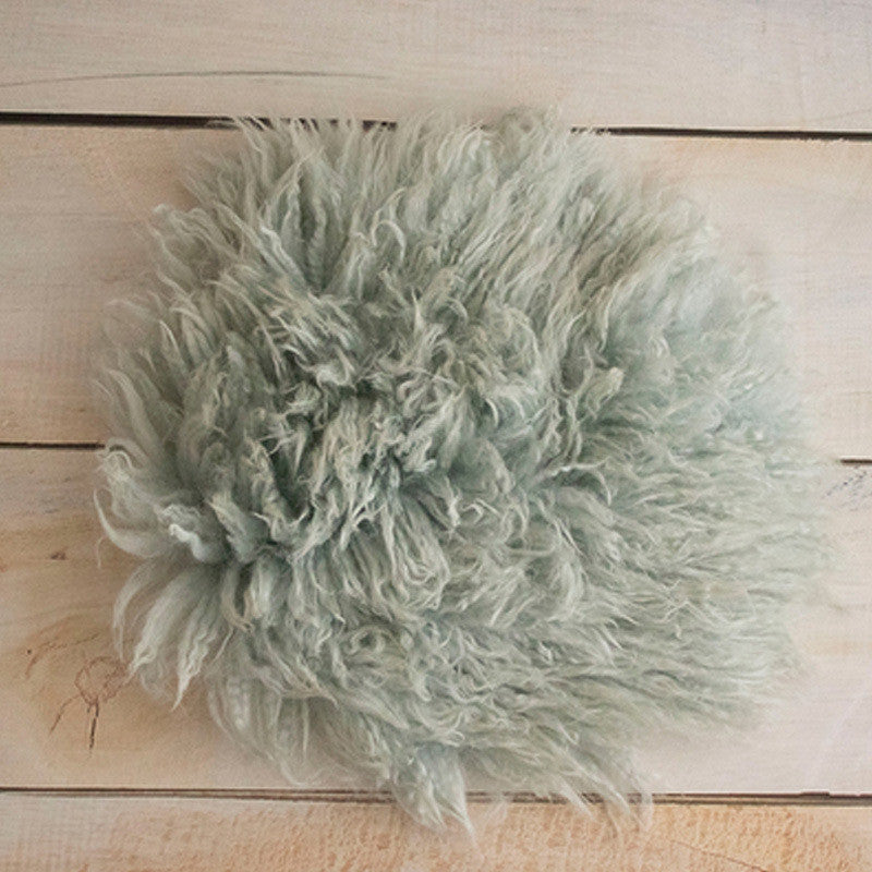 100% Flokatti Wool Mats Baby Photography Blanket Newborn Wrap Flokati Props for Newborns Photo Shoot Fotografia Accessories