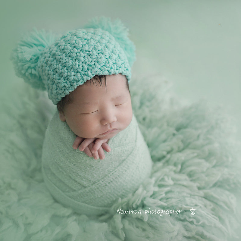 100% Flokatti Wool Mats Baby Photography Blanket Newborn Wrap Flokati Props for Newborns Photo Shoot Fotografia Accessories