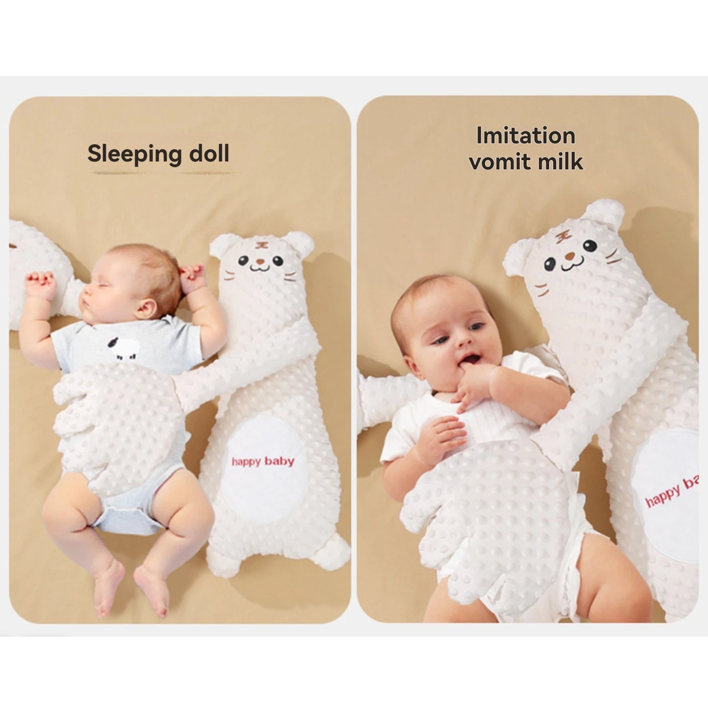 Baby Soothing Palm Cartoon Remote Control Comforting Hand Adjustable Companion Doll Baby Startle Prevention Sleep Aids