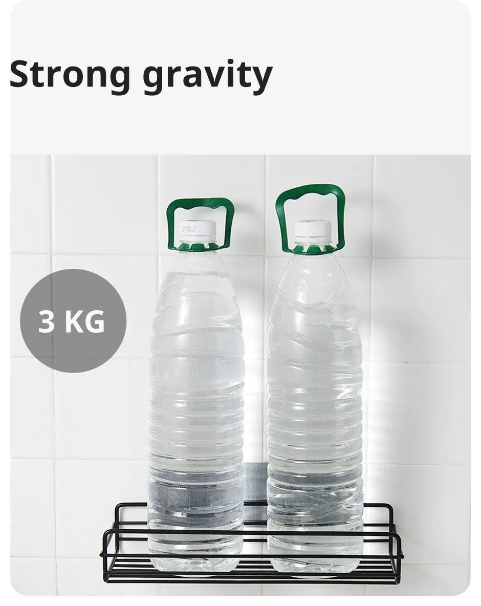 Bathroom Metal Shelves No-Drill Bathroom Organiser Cleaning Supplies Organiser Kitchen Supplies Storage Bathroom Accessories