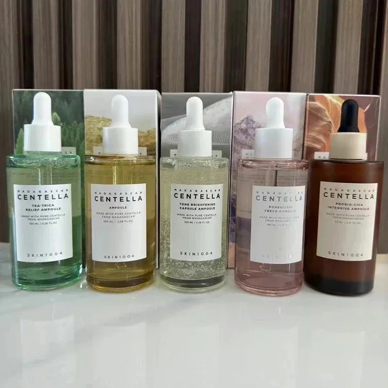 100ml Centella Asiatica Essence Calming Moisturising Brightening Face Serum Brightening Skin Care Set