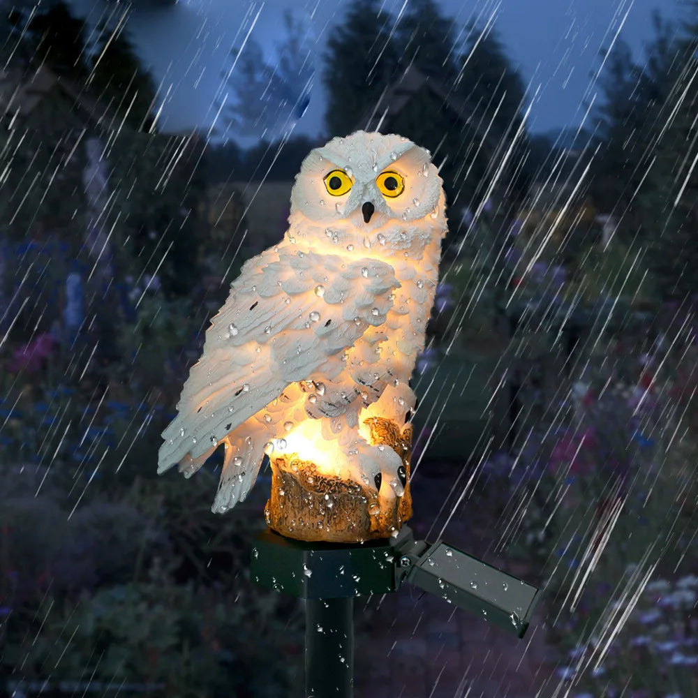 Solar Lamp Owl