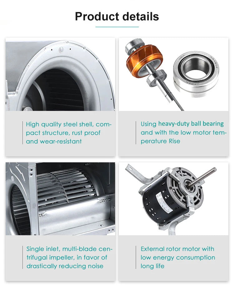 Industrial EEC Centrifugal Fan Manufacturers Ventilation and Exhaust Fans